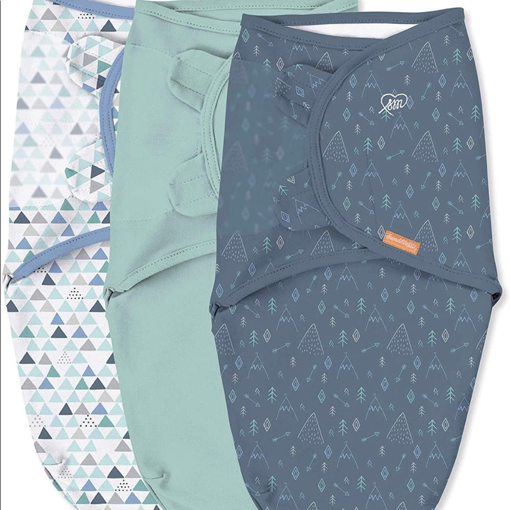 NWOT SwaddleMe Original Swaddle - Size Large, 3-6 Months, 3-Pack (Mountaineer)